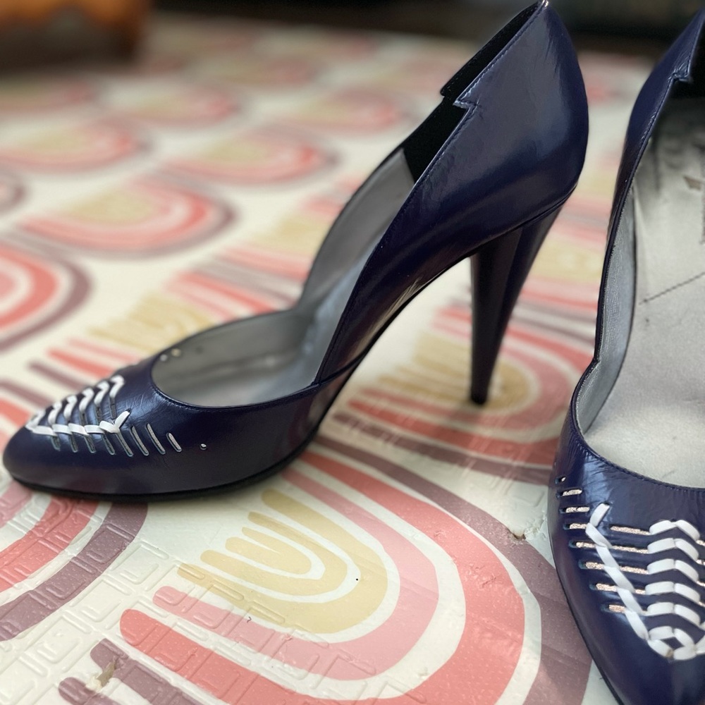 Purple fun heels